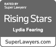 Super Lawyers, Rising Stars, Lydia Fearing